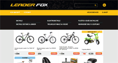 Desktop Screenshot of leaderfox.sk