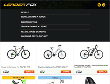Tablet Screenshot of leaderfox.sk